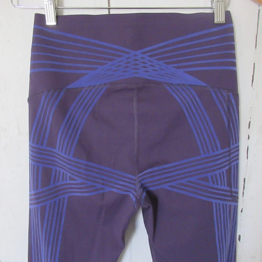 Fanka Leggings L Powerband High Intensity Compression Afterglow Iris Bloom